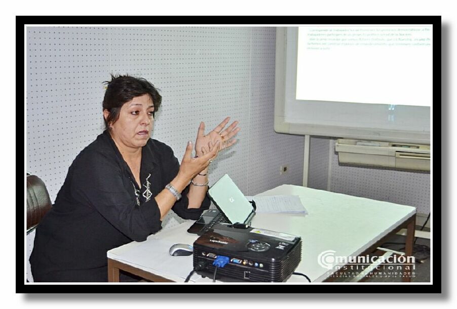 Rina Isabel Carabajal present� su trabajo final el 21/08 titulado: �Trabajo Social Sindical